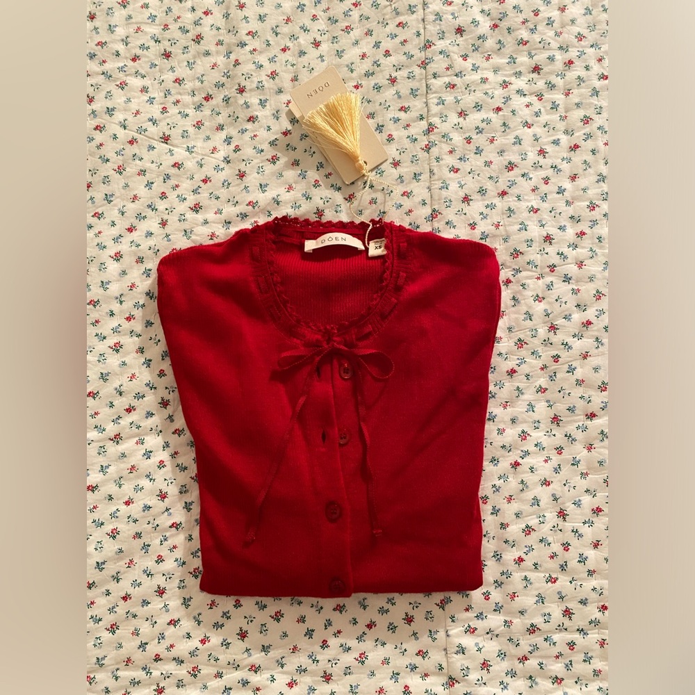 NWT Dôen Demi Cardigan